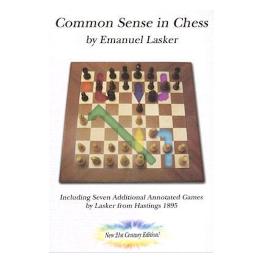 Emanuel Laskers klassiska verk om öppning, anfall, försvar och slutspel med analyser av Morphy, Steinitz, Tarrasch och Lasker själv