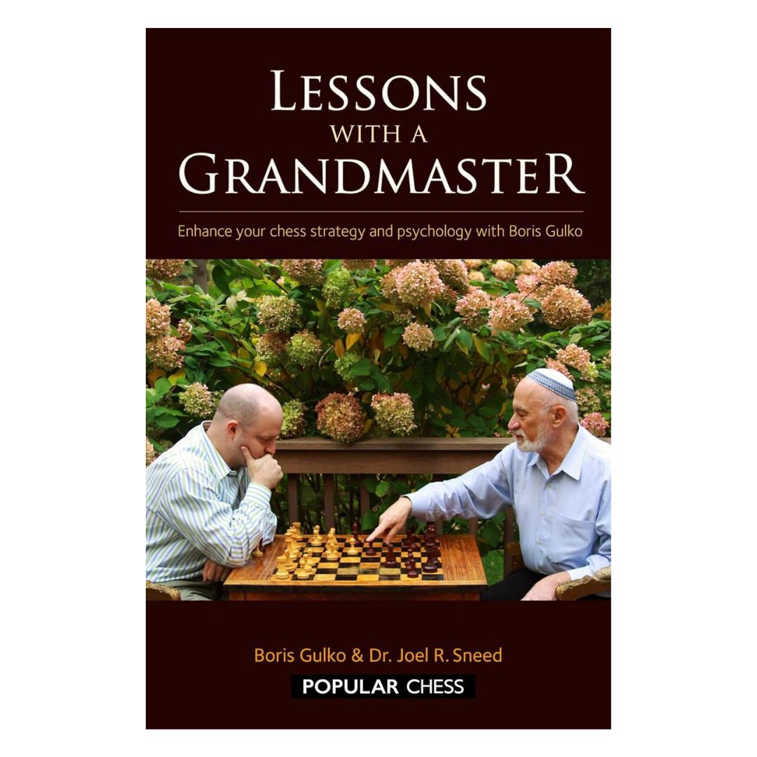 Lär dig från stormästaren Boris Gulko genom hans samtal med Dr. Joel Sneed. En guide till skakstrategi, taktik och psykologi för amatörer.