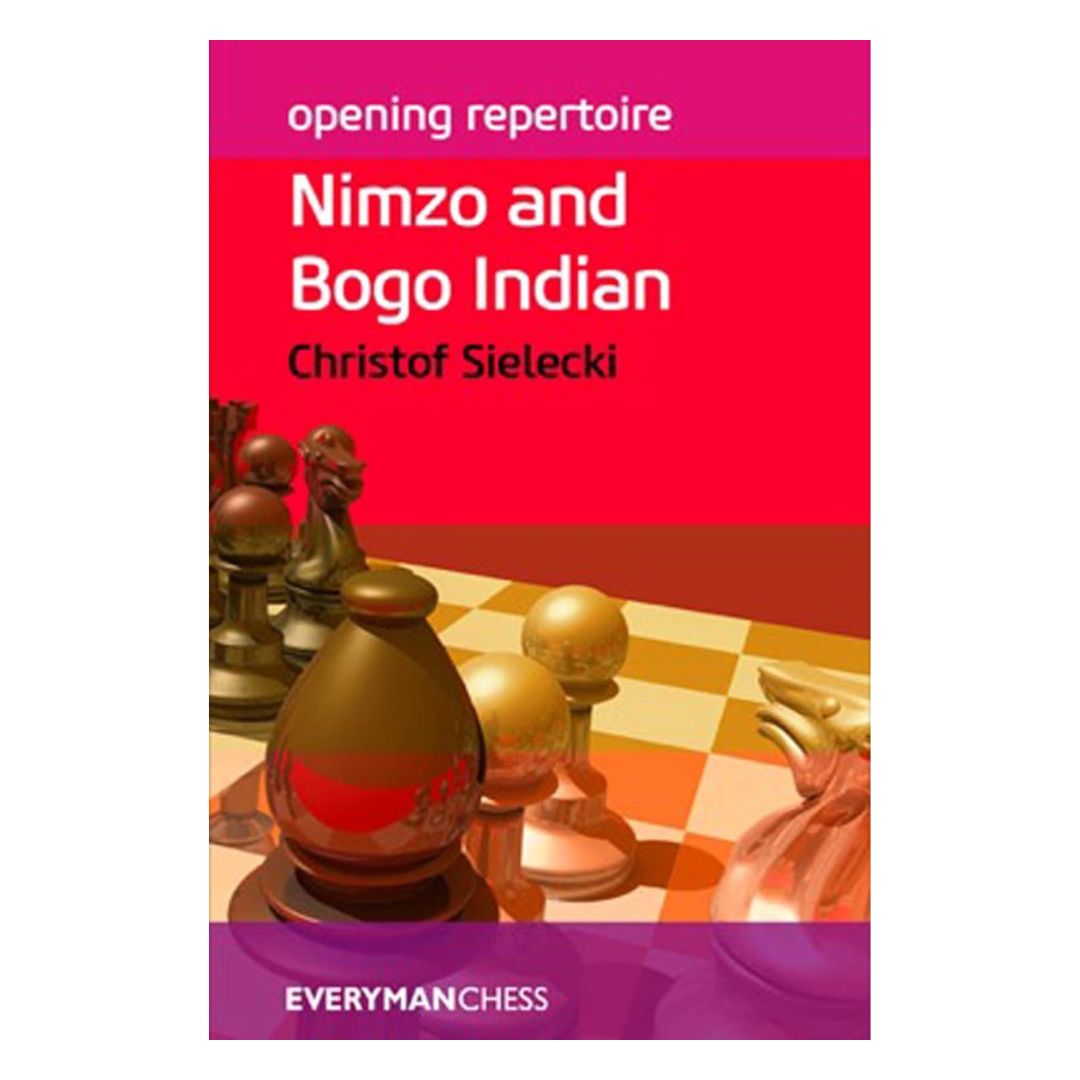 Schackbok om Nimzo och Bogo-indiskt försvar av svart, med fokus på tematiska idéer och strategier