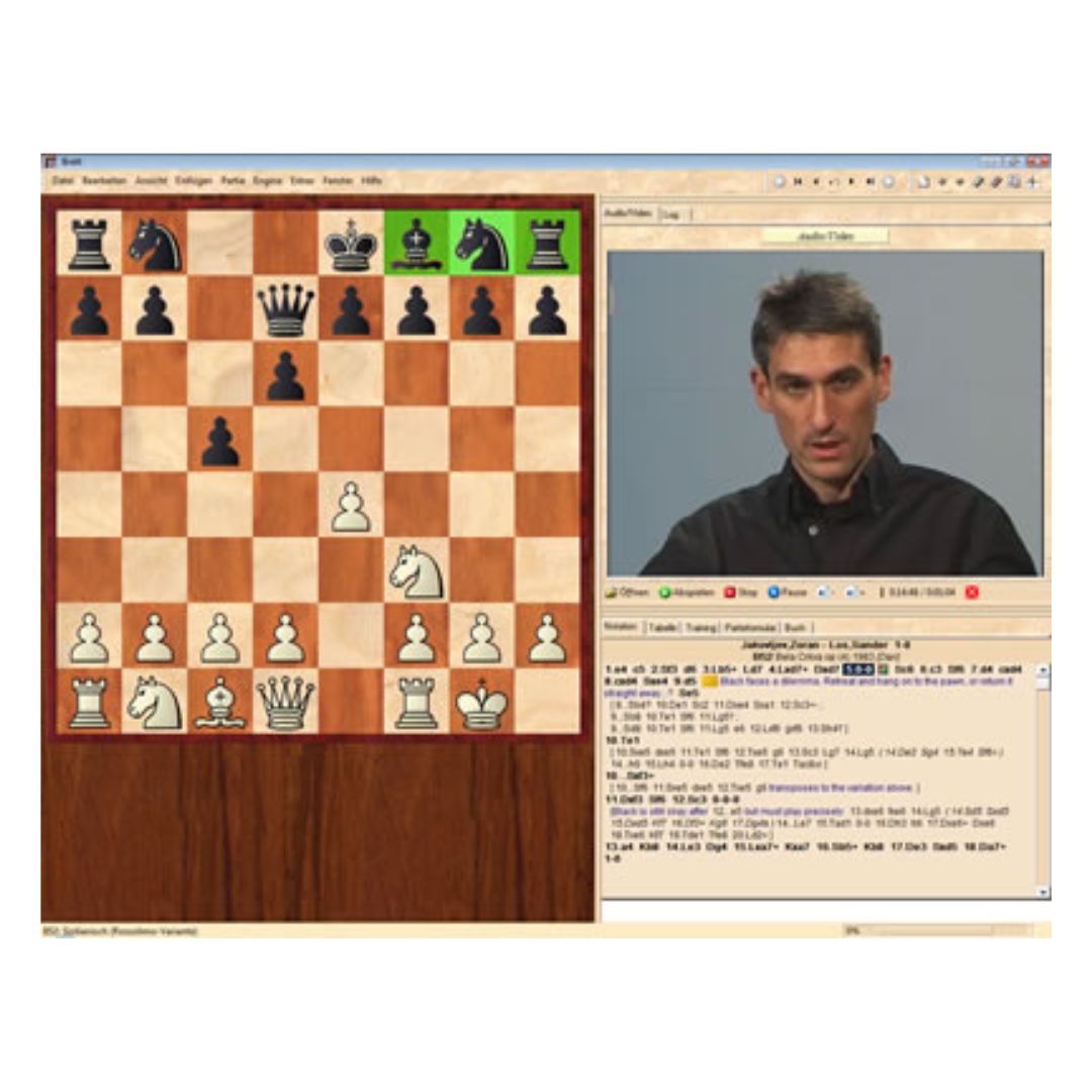 Powerplay 4 start right dvd handlar om de grundläggande öppningsprinciperna som hör till schackspelet och ges ut av chessbase.