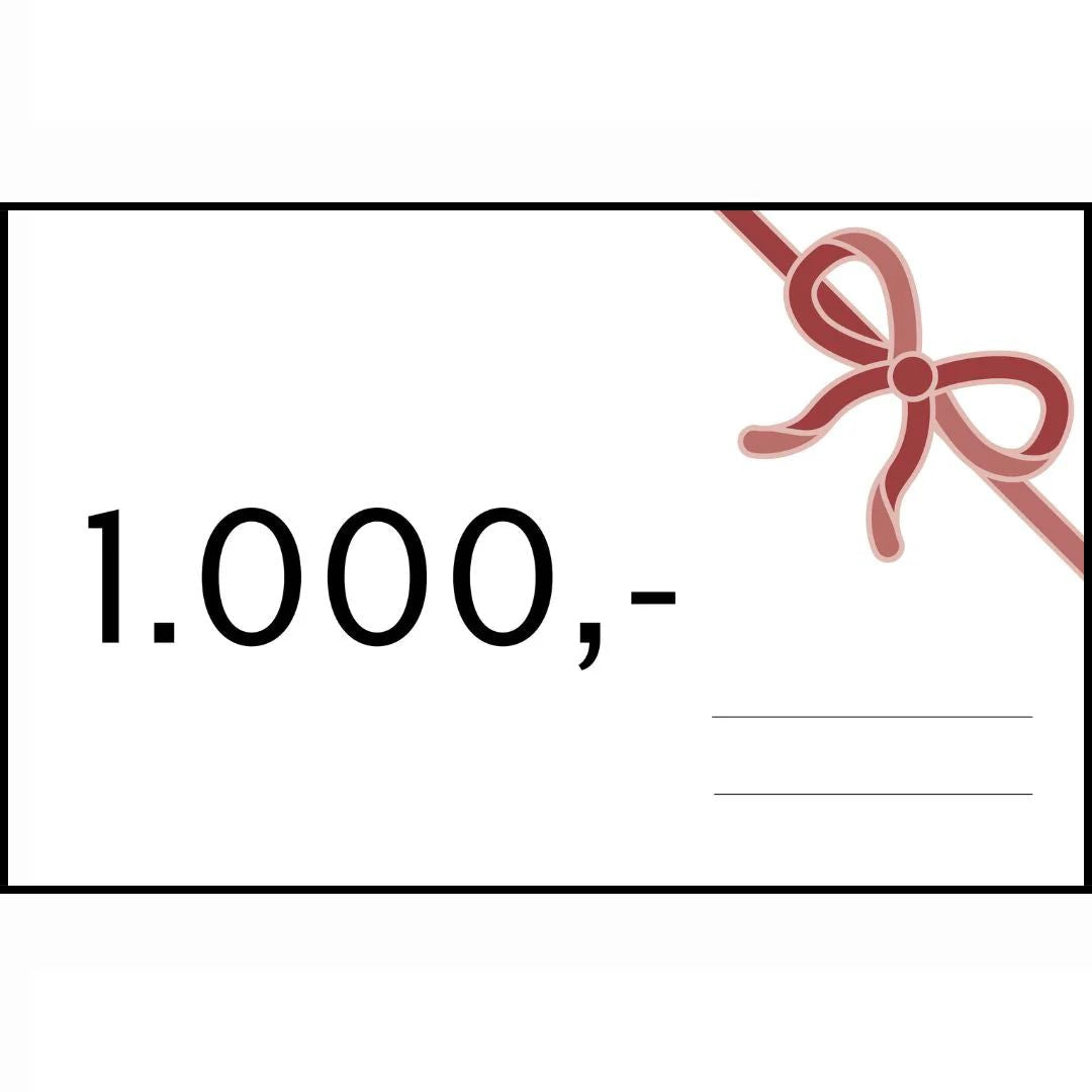 Presentkort til Schackshoppen 1.000 kr