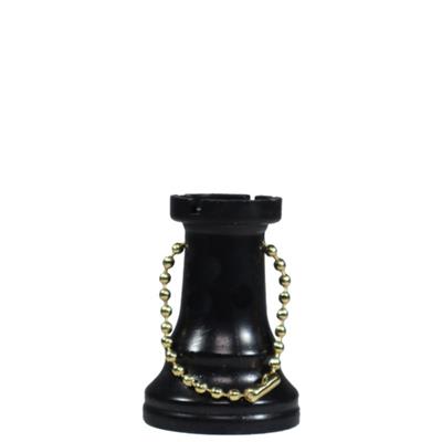 Schackpjästornet förvandlades till en nyckelring som kan sätta resten av din nyckelknippa schack matt