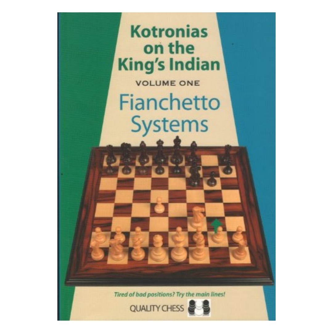 Denna första volym av Kotronias on the kings indian fokuserar på fianchetto-system som vit kan spela