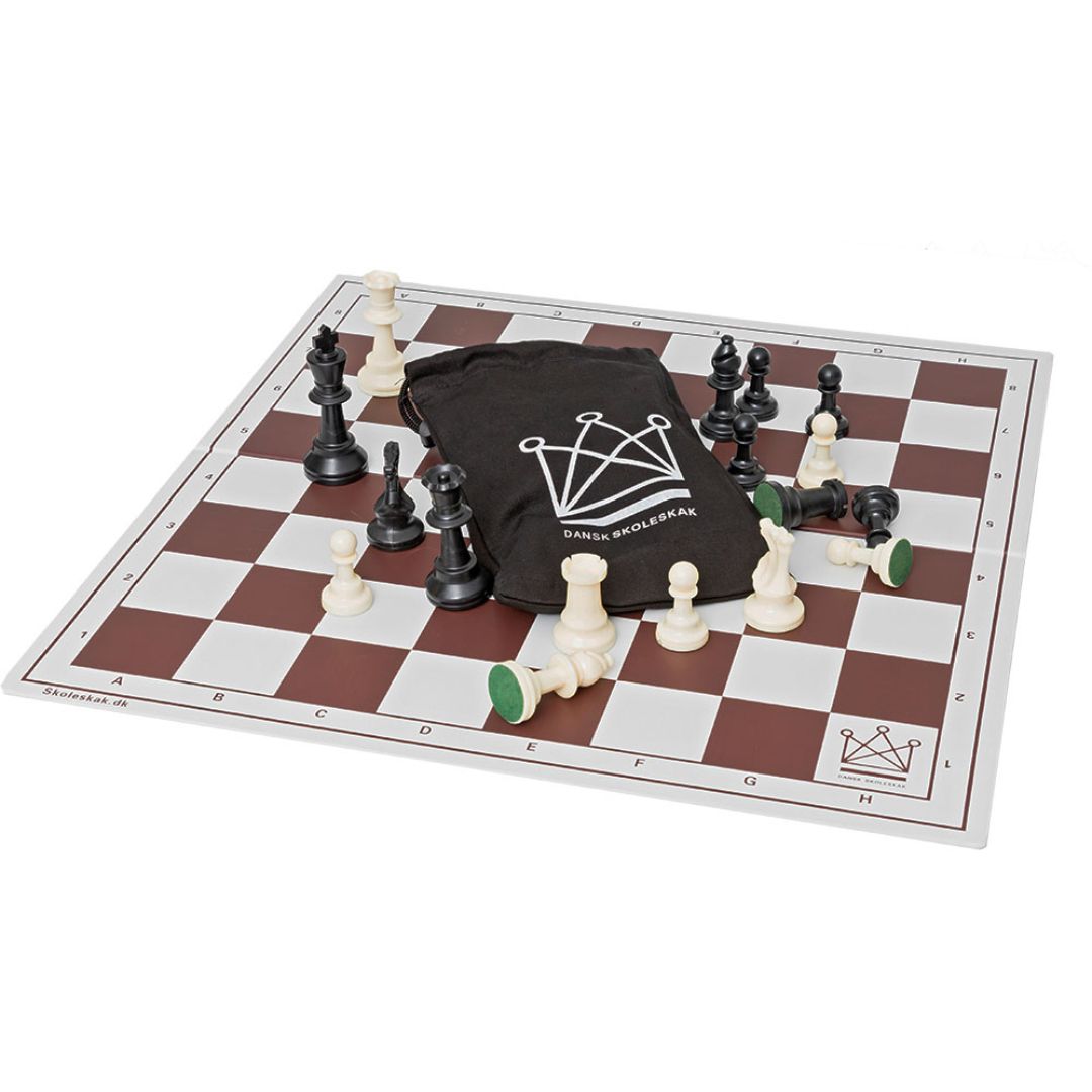Schackspelet School Chess Day är det mest sålda schackspelet i Danmark - säljs av skakshoppen.dk