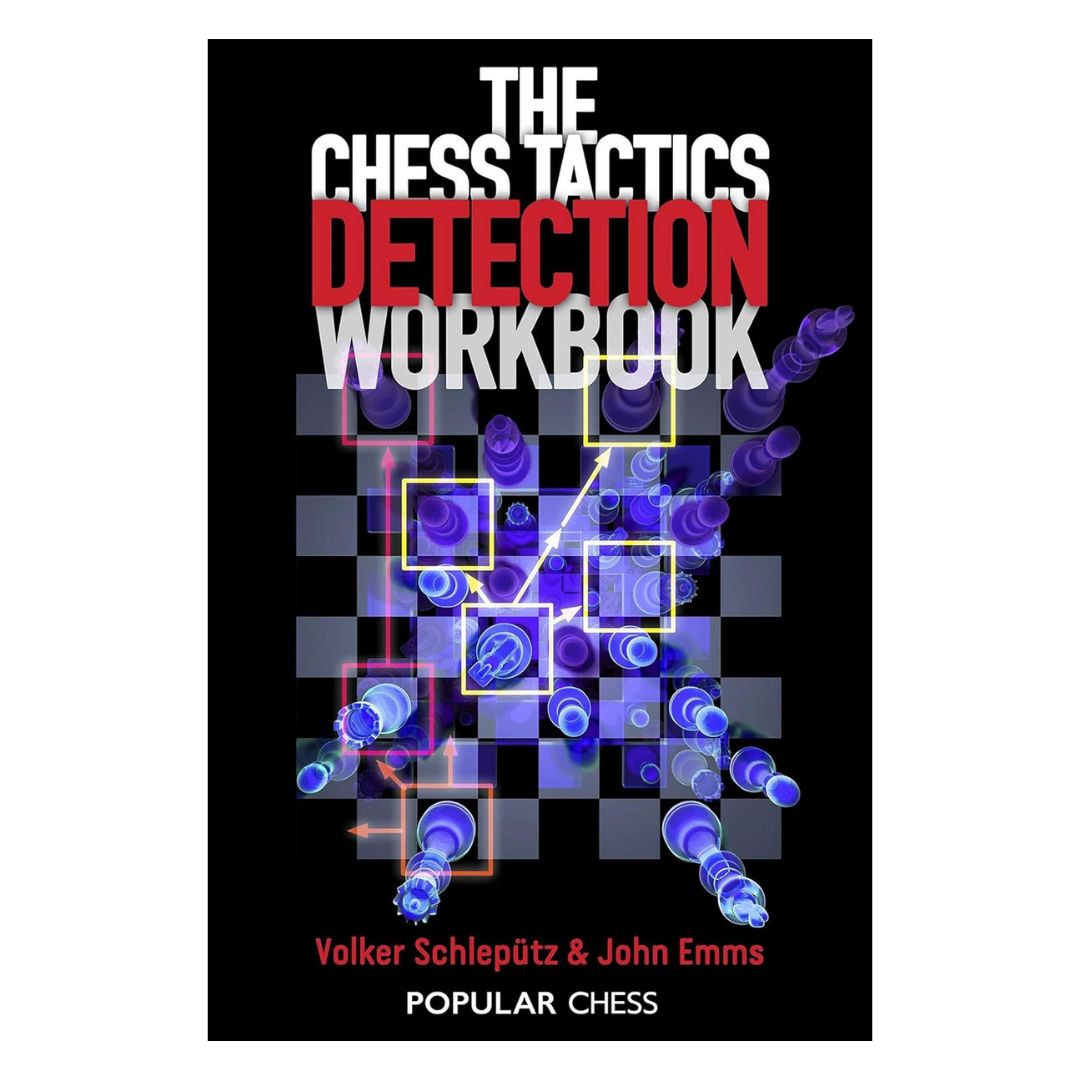 Lär dig taktiska färdigheter som en riktig detektiv med Volker Schlepütz och stormästaren John Emms. En träningsbok som speglar verkliga schackpartier.