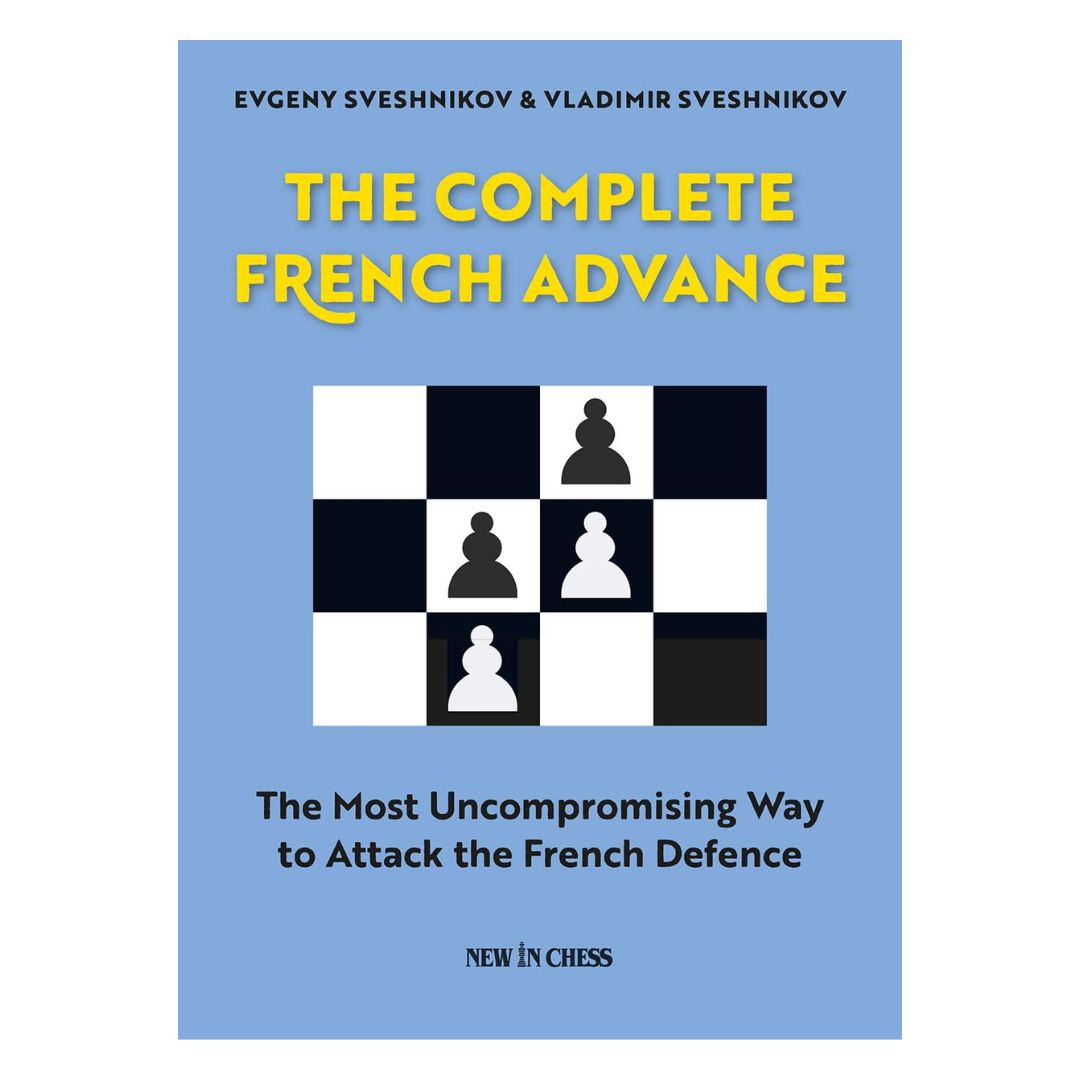Boken ”The Advance Variation in French Defence” av Evgeny Sveshnikov ger en djupgående analys av den ambitiösa advance-varianten, med kommenterade stormästarpartier och övningar.