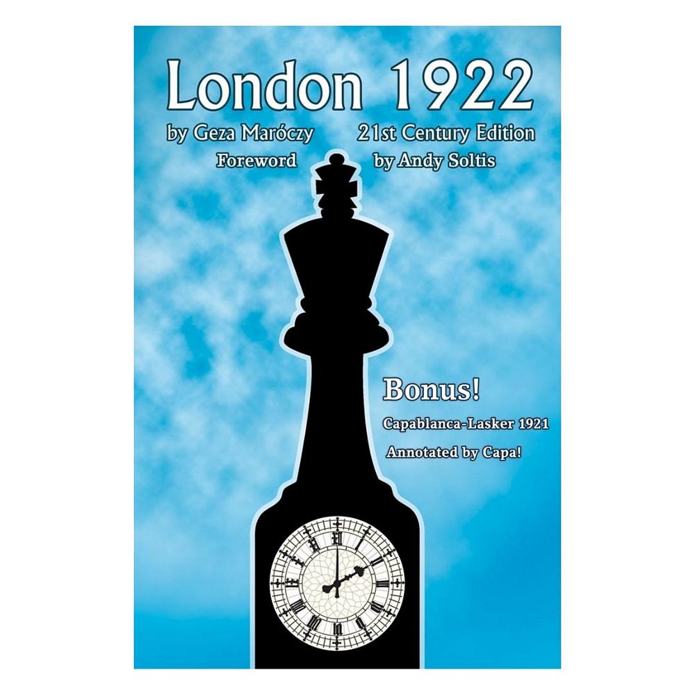 Framsidan av schackboken London 1922 (21st Century Edition).