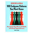 Omslaget till 100 Endgame Patterns You Must Know av Jesus de la Villa - en schackbok som lär ut de viktigaste slutspelsmönstren för att förbättra det praktiska spelet och minska antalet misstag.