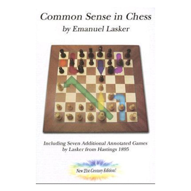 Emanuel Laskers klassiska verk om öppning, anfall, försvar och slutspel med analyser av Morphy, Steinitz, Tarrasch och Lasker själv