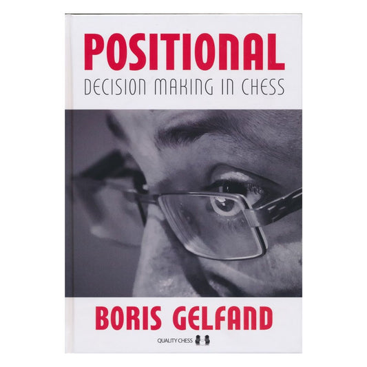  Boris Gelfand delar med sig av sin syn på viktiga teman som positionellt tryck, rumslig fördel, omvandling av bindningsstrukturer och översättning av fördelar.