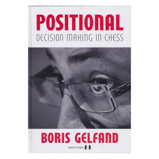Positional decision making in chess är skriven av Boris Gelfand, som utmanade Vishy Anand i världsmästerskapet i schack.