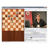 DVD för nedladdning från Chessbase med fokus på att belysa skillnaden mellan springaren och löparen i ett schackspel.