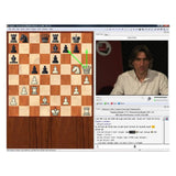 Power play 11 defence är en del av serien utarbetad av Daniel King som visar en ställning där de vita schackpjäserna är på väg att schackmata svarta.