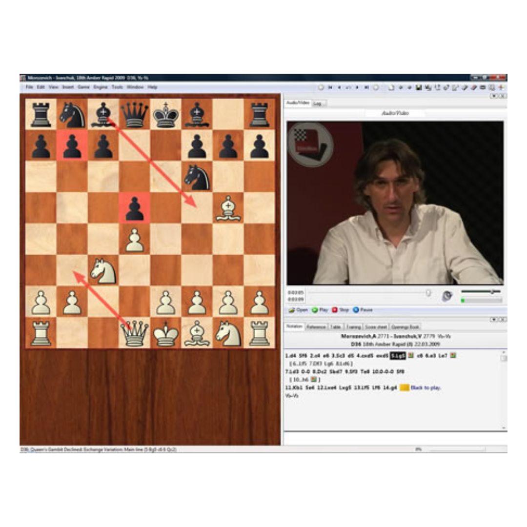 Fritztrainer-serien, utvecklad av Chessbase, presenterar här en DVD med Powerplay av Daniel King, en engelsk stormästare.