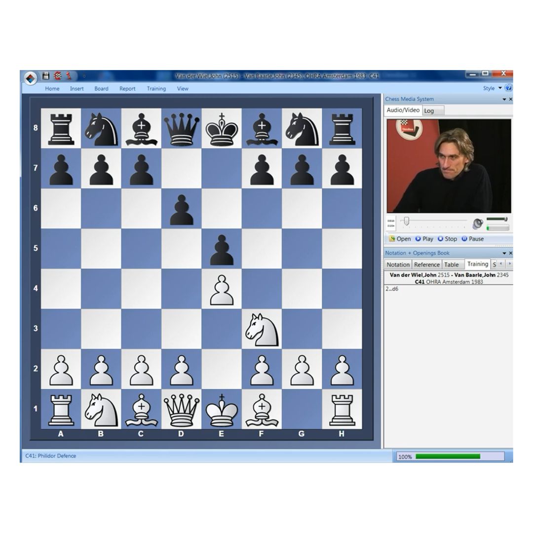 GM Daniel King betraktar Philidors försvar som en mindre spelad öppning för svart – en del av Power Play 19 DVD.