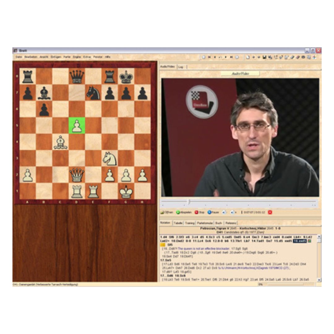 Powerplay 6 DVD-pjäser och planer utgiven av Chessbase som en del av Fritztrainer-programmet med stormästaren Daniel King.