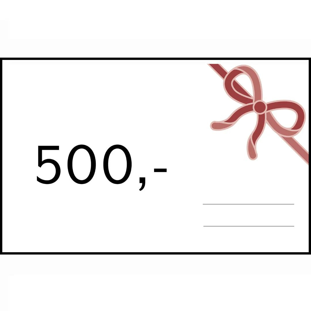 Presentkort til Schackshoppen 500 kr