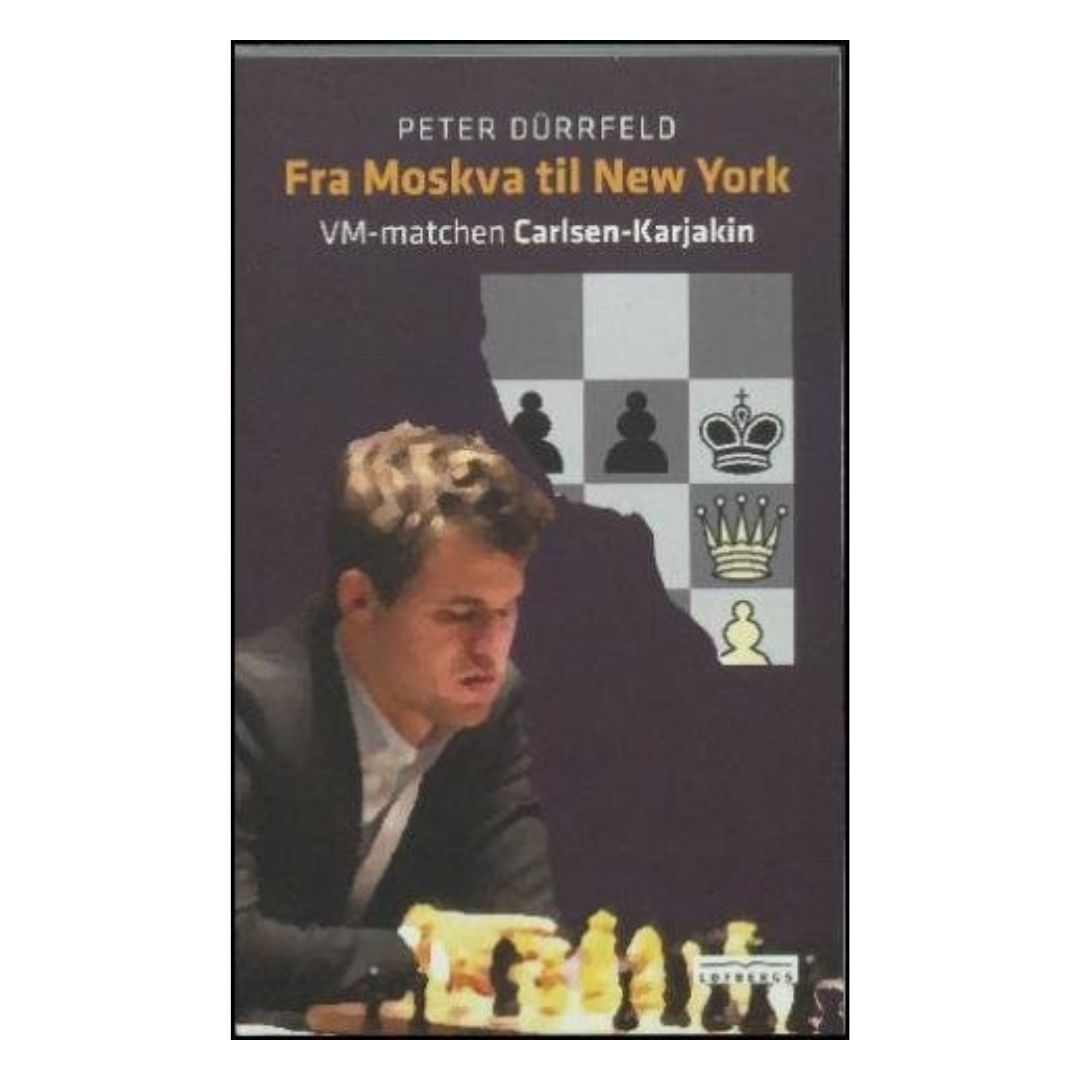 Peter durrfeld fra moskva til new york vm-matchen mellem den norske stormester magnus carlsen og russeren Karjakin i skak