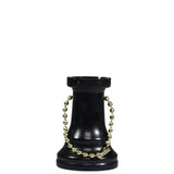 Schackpjästornet förvandlades till en nyckelring som kan sätta resten av din nyckelknippa schack matt