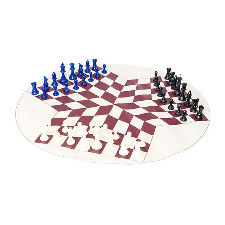 3-mannaschack är ett roligt alternativ till vanligt schack