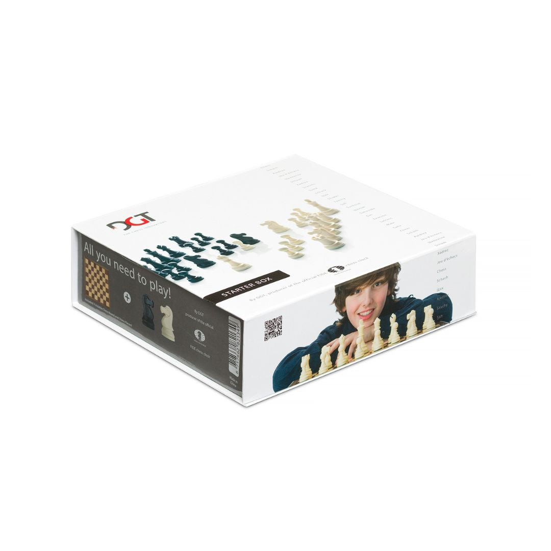 DGT schackspel för schackspelaren som just har börjat lära sig reglerna och vill ha ett billigt schackspel av god kvalitet.