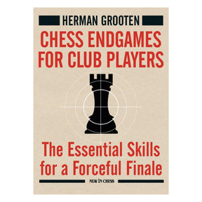 Schackbok Chess Endgames for Club Players med fokus på slutspel för schackspel från New In Chess.