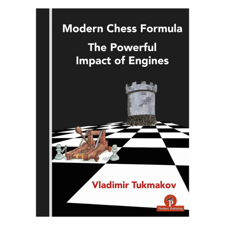 Omslag till ”Modern chess formula” av GM Vladimir Tukmakov – en bok om teknikens inflytande på modern öppningsteori.