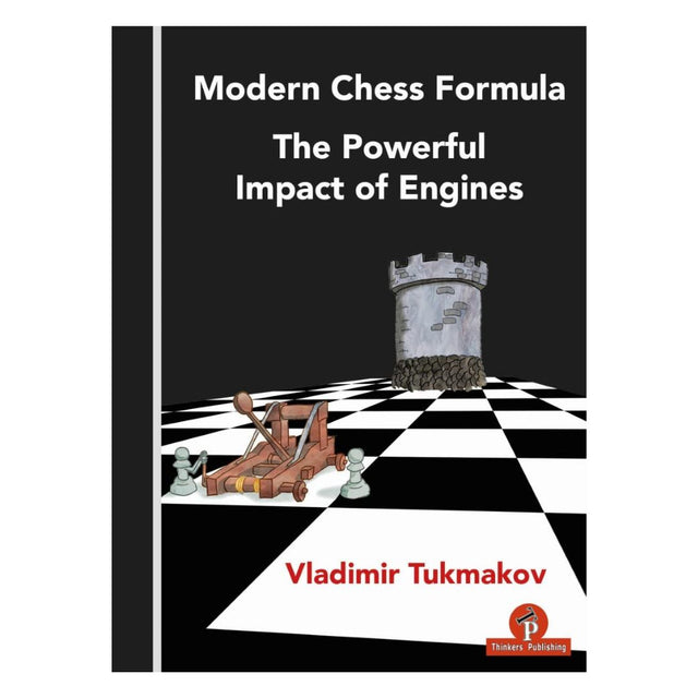 Omslag till ”Modern chess formula” av GM Vladimir Tukmakov – en bok om teknikens inflytande på modern öppningsteori.
