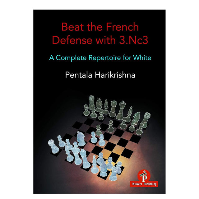 Framsidan av 3.Nc3 French av GM Pentala Harikrishna – praktiskt repertoar för vit mot fransk försvar.
