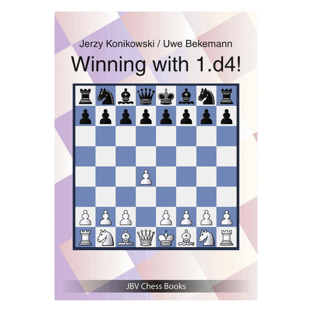 Schackbok med öppningsrepertoar efter 1.d4 med fokus på initiativ och lättförståeliga system.