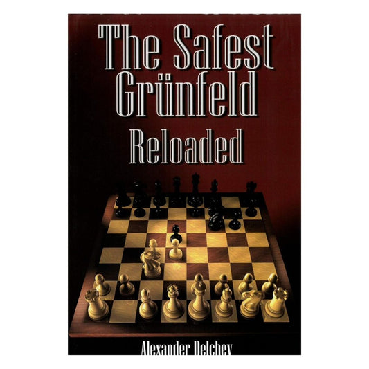 Schackbok med uppdaterat Grünfeld-repertoar, inklusive anti-Grünfeld-systemer, Trompowsky och Jobava-angrepp, skriven av GM Delchev.