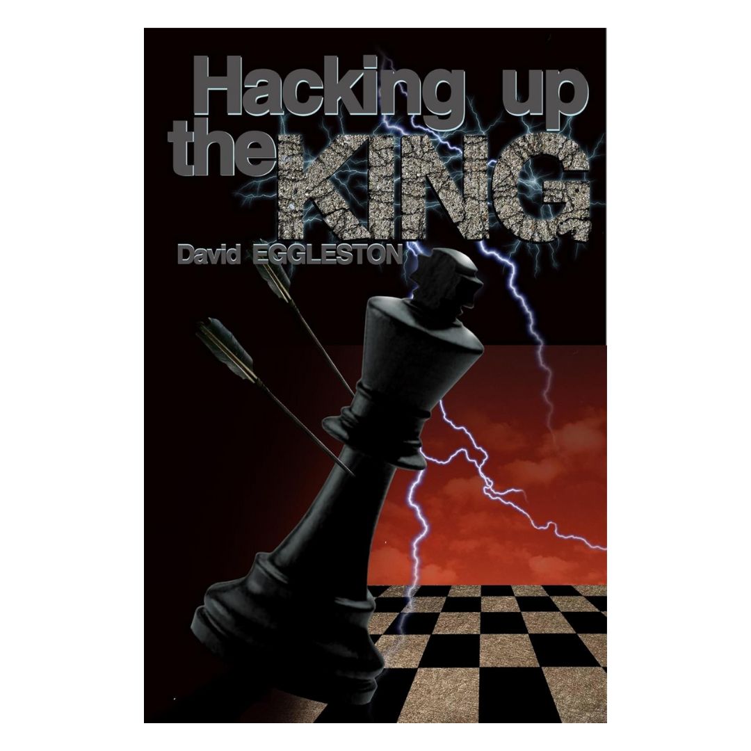 Framsidan av David Egglestons schackbok om kungangrepp med fokus på analys av skarpa ställningar och taktisk bedömning.