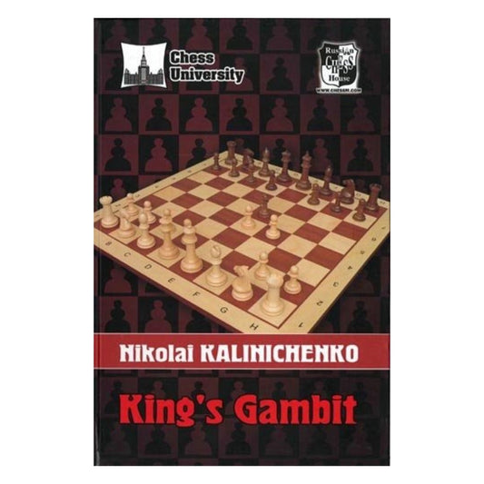 Omslag till schackboken King's Gambit av Nikolai Kalinichenko