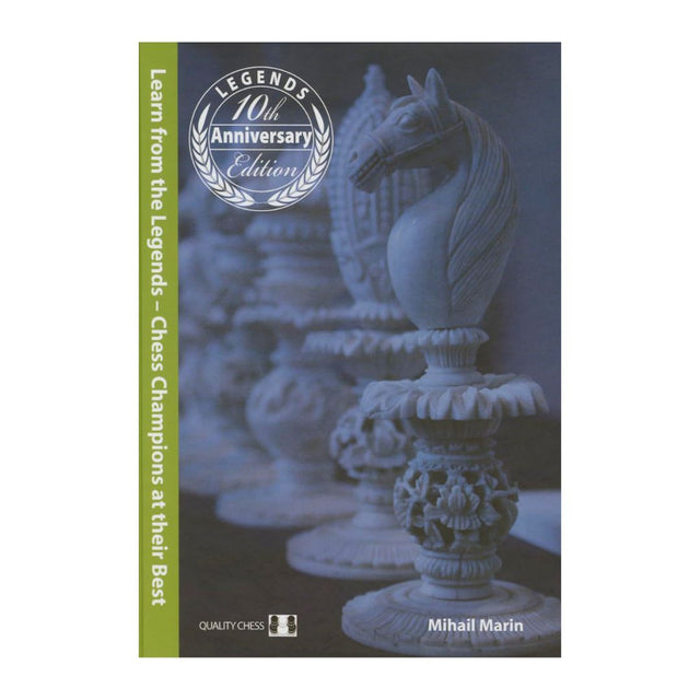 Schackbok som beskriver världsmästarnas unika spelstil och egenskaper i en mycket speciell utgåva