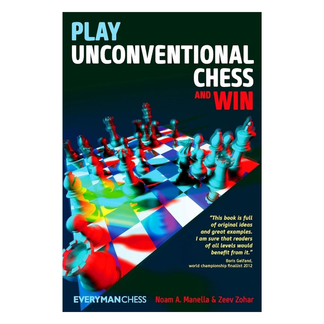 Play unconventional chess and win är en schackbok om originella idéer i schack som klubbspelare kan implementera i sitt eget spel