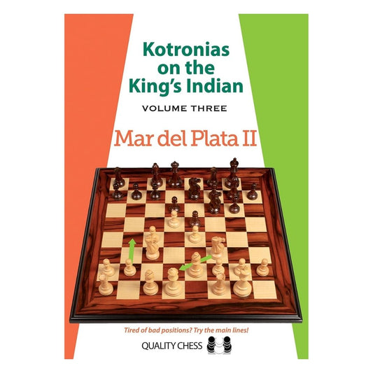 Tredje bind i serien kotronias on the kings indian handler igen om mar del plata varianten som er en super kompliceret variant af forsvaret