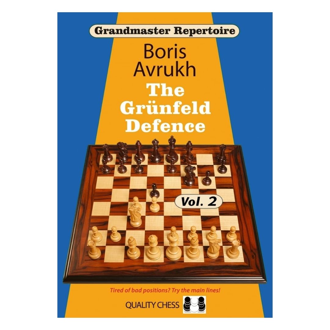 Andra volymen i Grandmaster Repertoire-serien av Boris Avrukh om Grunfeld-försvaret utgiven av Quality Chess