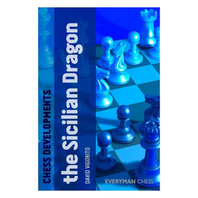 Schackbok The Sicilian Dragon med fokus på schackspel och öppningsstrategier, premium läsning för schackentusiaster.
