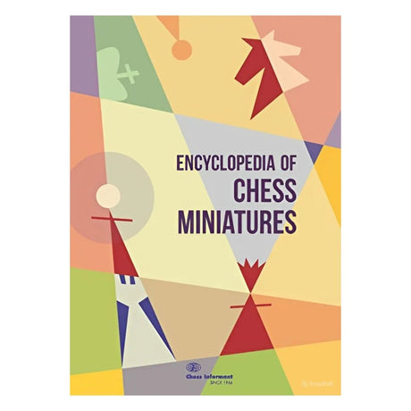 Den färgglada omslaget till schackboken Encyclopedia of Chess Miniatures