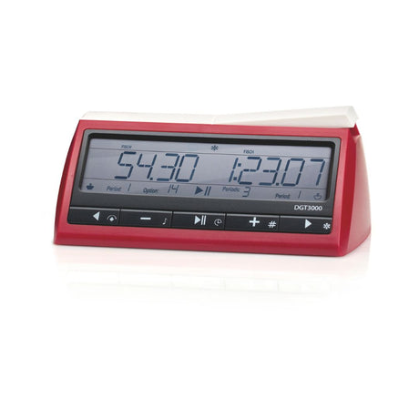 DGT3000 schackklocka som kan användas som timer när man vill sätta fart på sitt schackspel
