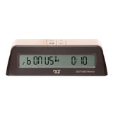 DGT1002 är den perfekta klockan med sina enkla matta färger som ger schackspelaren möjlighet att spela med extra tid.