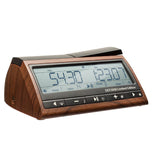 Schackbräde i träfärgat design för användning i schack, go, wordfeud, scrabble och backgammon. Används vid VM i schack.