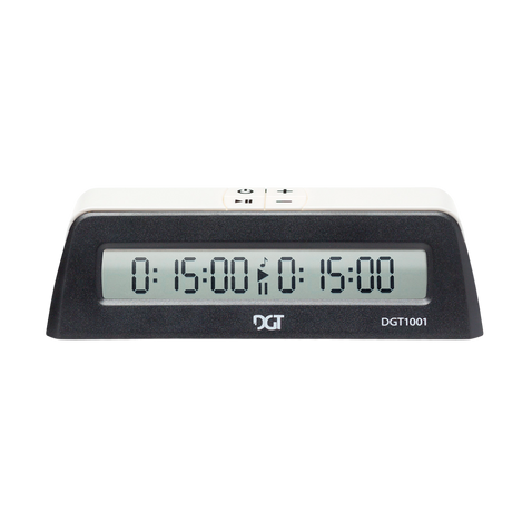 DGT1001 är den perfekta schackklockan för schackspelaren som vill ha en enkel och prisvärd digital klocka