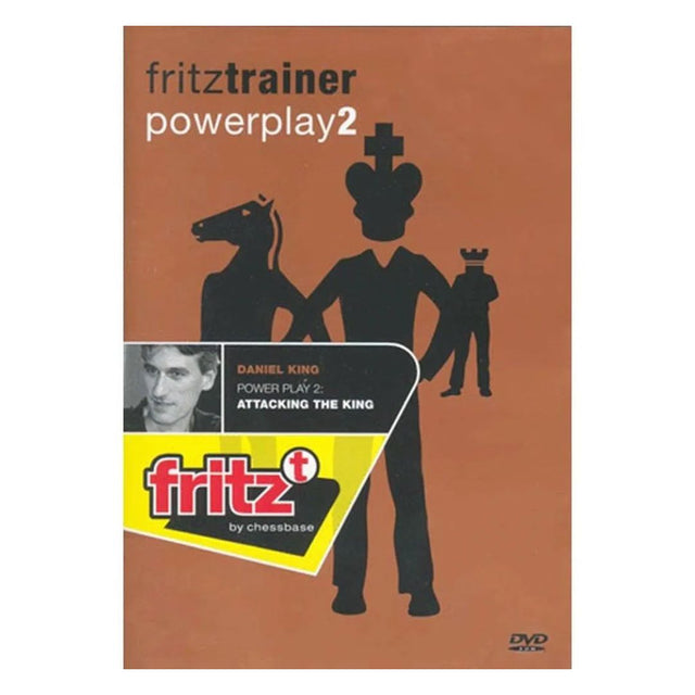 Powerplay 2 fritztrainer chessbase skriven av stormästaren daniel king handlar om att attackera kungen i schack