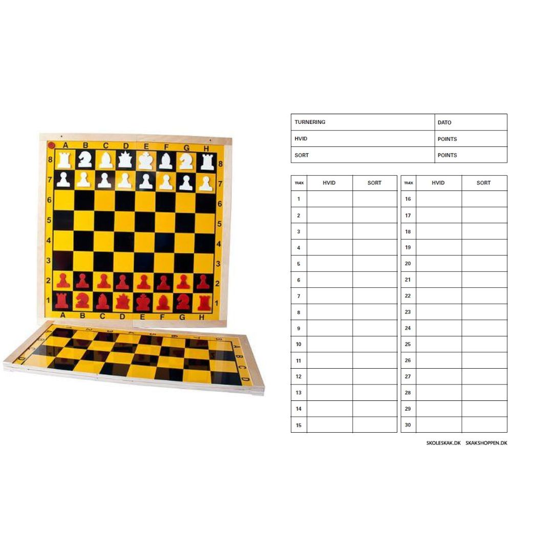 MATERIAL FÖR SCHACKKLUBBAR