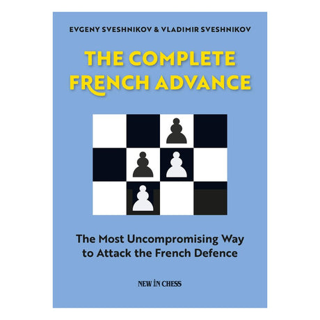 Boken ”The Advance Variation in French Defence” av Evgeny Sveshnikov ger en djupgående analys av den ambitiösa advance-varianten, med kommenterade stormästarpartier och övningar.