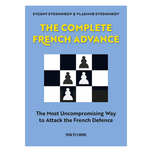 Boken ”The Advance Variation in French Defence” av Evgeny Sveshnikov ger en djupgående analys av den ambitiösa advance-varianten, med kommenterade stormästarpartier och övningar.