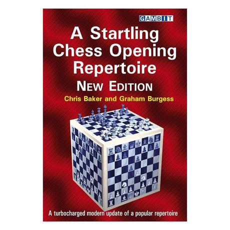 Framsidan av schackboken A Startling Chess Opening Repertoire.