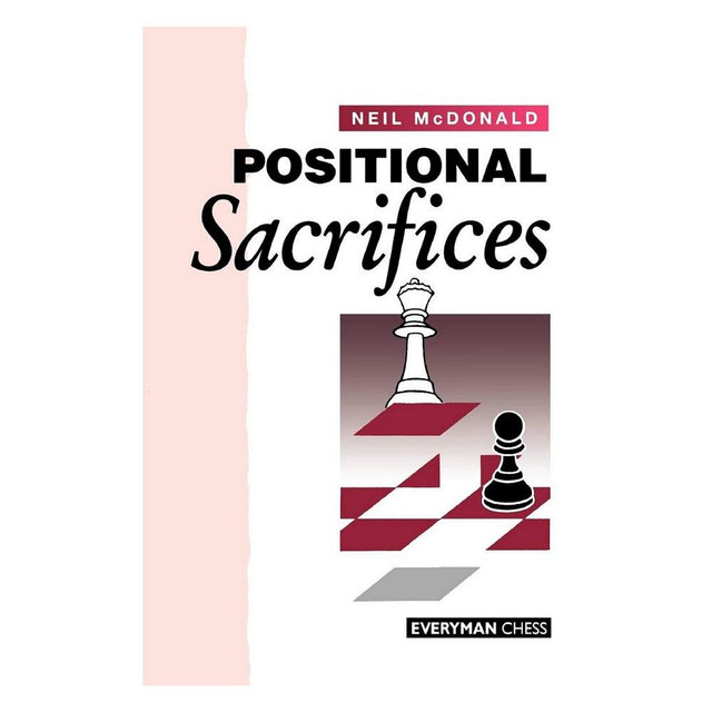 Framsidan av schackboken Positional Sacrifices.