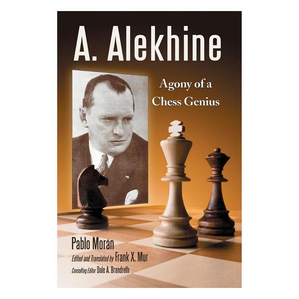 Framsidan av boken Alekhine's Anguish: A Novel of the Chess Genius.